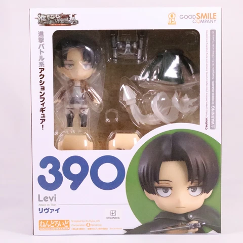 Authentic Attack on Titan Nendoroid 390 Levi Ackerman Figure Good Smile Company Cover