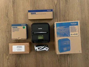 Imprimante d'étiquettes thermique Brother Rugged Jet RJ-4040 Mobile WiFi AirPrint (boîte ouverte) - Photo 1/1