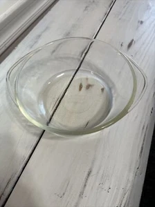 Vintage Glasbake #J512- 1 1/2 Qt. Round Clear Casserole Baking Dish - Picture 1 of 9