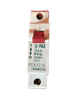Moeller FAZ G6A 6A Amp Circuit Breaker - Picture 1 of 2