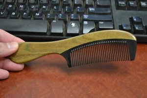 HANDMADE WOOD ANTI STATIC HAIR SANDALWOOD COMB WOMEN #T-2795 - Picture 1 of 1