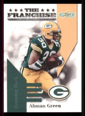 2002 Score The Franchise #12 Ahman Green - Image 1 of 2