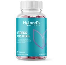 Hyland's Naturals Stress Busters 60 Vegan Gummies Raspberry Flavor Calm & Focus