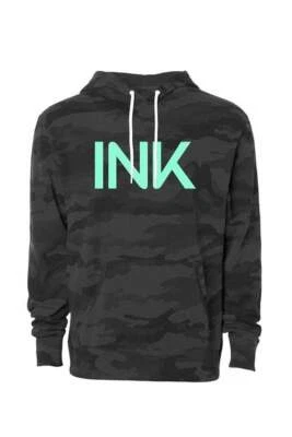 Nuevo Unisex Inkaddict Tinta Negro Camuflaje Sudadera con Capucha XSMALL-3XLARGE - Imagen 1 de 3