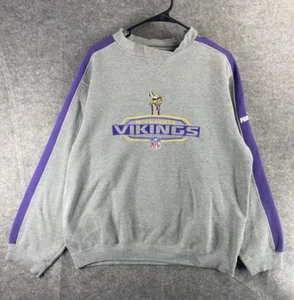 Vintage Minnesota Vikings Sweatshirt Herren Medium Grau Pullover Sweatshirt Puma NFL - Bild 1 von 7