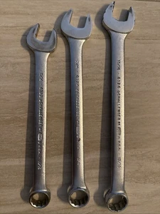 3 Proto Challenger Combination Wrenches 6122 11/16" 6124 3/4" 6126 13/16” USA - Bild 1 von 11