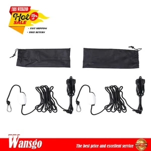 Nuevo paquete de 2 aptos para canoa jet ski PWC negro 5,5 lb kit de anclaje plegable kayak marino - Imagen 1 de 19