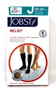 Jobst Relief Compression Stocking 7805102 Beige Medium Knee OT For Men or Women - Picture 1 of 1