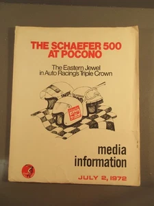 1972 Schaefer 500 at Pocono Media Information Kit - Picture 1 of 2