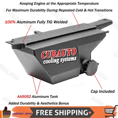 Aluminum Coolant Overflow Reservoir Tank Fits Nissan R35 GTR R35 GT-R 2009~2021 - Image 1 of 4