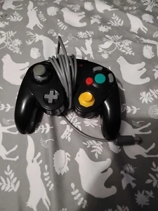 Controller For Nintendo GameCube GameStop Black - Used Good Condition - Picture 1 of 6