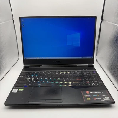 MSI GL65 Leopard 10SFSK-062 Gaming Laptop – 15.6" 144Hz, Intel i7-10750H Issues - Image 1 of 4