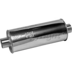 17296 Dynomax Muffler for Chevy F150 Truck Ram Yukon F250 Suburban Round GMC 07 - Picture 1 of 1