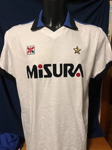 Replica Maglia Inter Bianca Cotone 100% 1983/84 Altobelli Taglia L - Foto 1 di 8
