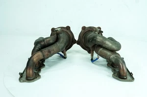 08-14 Porsche Cayenne GTS 957 OEM 4.8L Left & Right Exhaust Manifold Set 5111 - Picture 1 of 24