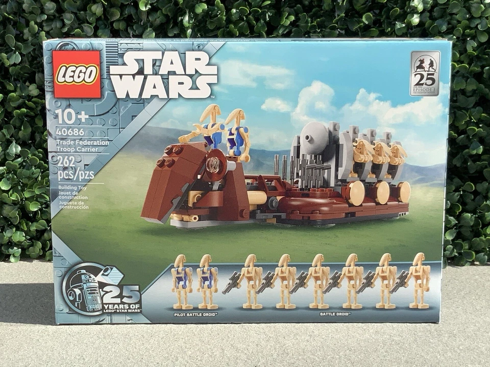 LEGO Star Wars Trade Federation Troop Carrier (40686)- Edición Limitada GWP Promo Foto 1 de 4