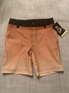 Art Class Boys Size 4 Orange/Black Swim Trunks Hybrid Walking/Swim Trunks - Picture 1 of 7