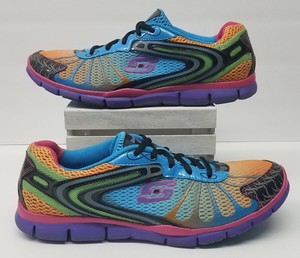 multi colored tennis shoes womens