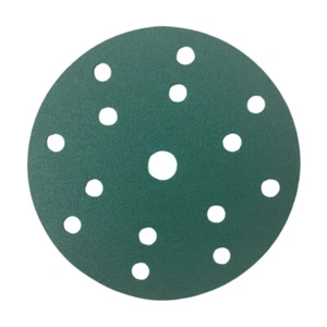 Sandpaper Disc 15 Hole  Sheets   6"  film multi hole  Hook & loop 50 sheets - Bild 1 von 8