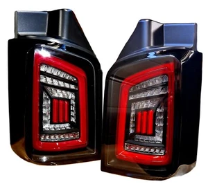Luces traseras luces traseras para VW T5 Bus 03-15 con intermitente LED barra de luz roja - Imagen 1 de 11