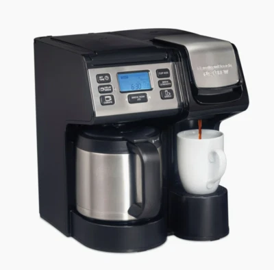 Hamilton Beach 49920 Black FlexBrew TRIO Coffee Maker with 12 Cup Thermal Carafe - Image 1 of 4