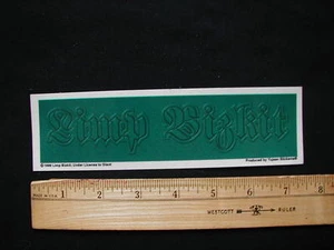 Limp Bizkit Shadow Green Logo Sticker New - Picture 1 of 1