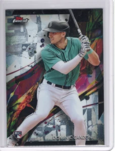 Dominic Canzone 2024 Topps Finest RC #8 Seattle Mariners - Picture 1 of 2