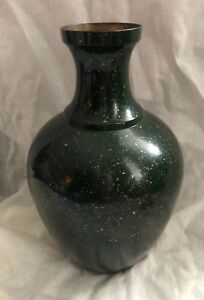 Vintage Brass Cloisonne Enamel Brass Vase Made In India