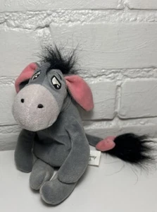 Walt Disney World Eeyore Bean Bag Plush Stuffed Animal Gray - Picture 1 of 4