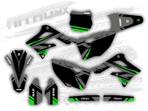 Kit de gráficos para Kawasaki KX 450F KXF 450 KX450F 2013 2014 2015 calcomanías pegatinas - Imagen 1 de 1