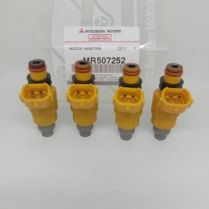 4pc Fuel Injector Fits For Mitsubishi 2.0/2.4 MR507252 New Genuine Oem - Picture 1 of 6