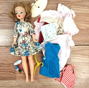 Vintage Ideal Tammy Doll with Clothes 1960's BS-12 Lot Stand Underwear  VGC - Picture 1 of 15