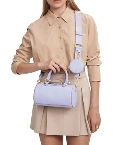 MIMCO Jett Cylinder Crossbody Bag - Lavender - RRP $349.00 - 100% Genuine - Picture 1 of 7