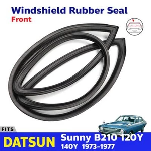Front Windshield Rubber Weatherstrip Fits Datsun Sunny B210 120Y 2D 4D SED E11 - Picture 1 of 5