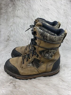 IRISH SETTER por Red Wing Talla 10 D Gore-Tex Marrón Gamuza Camuflaje Aislante 400 Gramos Foto 1 de 4