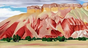Reproducción artística de pintura My Backyard de Georgia O'Keeffe - Imagen 1 de 3