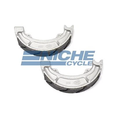 Zapatas de freno delanteras ranuradas para Yamaha TT500 76-81 Foto 1 de 2