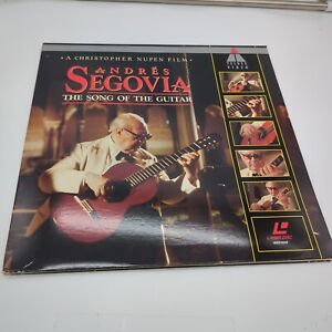 Andres Segovia The Song Of The Guitar Laserdisc 9031-70773-6