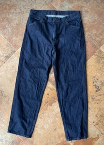 Uniqlo Dark Wash Denim Jeans 34in - Picture 1 of 5