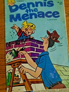 DENNIS LA AMENAZA Nº 110 FUNDA DENNIS SUCIA HOLLDEN FAWCETT SEPTIEMBRE 1970 - Imagen 1 de 3