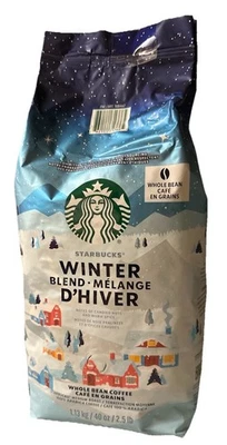 Starbucks Mezcla de Invierno Grano Entero 100% Café Arábica, 40 Onzas Foto 1 de 4