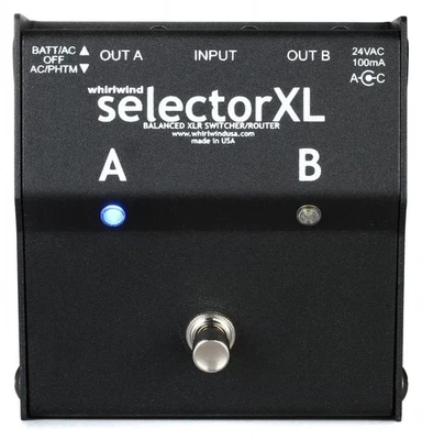 Interruptor A/B activo Whirlwind SelectorXL Foto 1 de 4