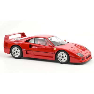 FERRARI F40 1987 RED 1:12 (REVISED VERSION) Norev Auto Stradali Modellino Nuovo - Immagine 1 di 4