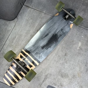 Globe 36” Longboard Complete Skateboard Black - Picture 1 of 13