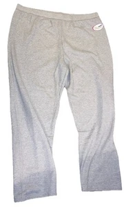 Just My Size Women's Terry 3x Plus Sz Pants Gray NwT Cotton Polyester Soft - Picture 1 of 8