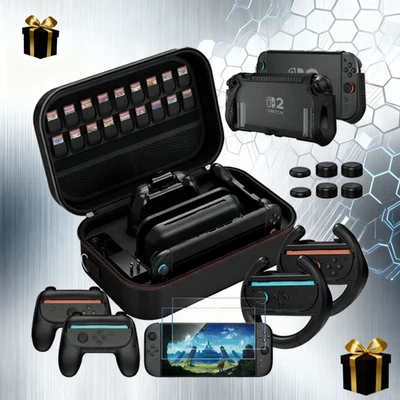 Cover Bag Case Accessories Bundle w/ Switch 2 Protective for Nintendo Switch 2 - Image 1 of 4