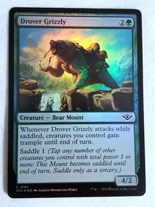 Drover Grizzly # 161 Outlaws of Thunder Junction Foil Magic the Gathering  - Imagen 1 de 2