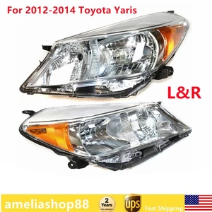 Driver Side Headlight Halogen Front Lamp For Toyota Yaris/vitz 2012 2013 2014 - Picture 1 of 10
