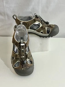 Keen Venice Brown Waterproof Outdoor Hiking Bungee Sandals Womens Size 6 - Picture 1 of 13