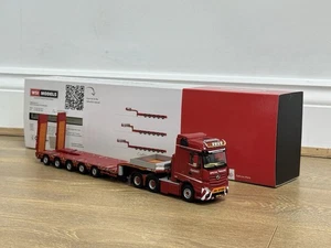 WSI | 6073365 Nooteboom Red Line; MERCEDES-BENZ ACTROS MP5 BIG SPACE 6X4 MANOOVR - Bild 1 von 4